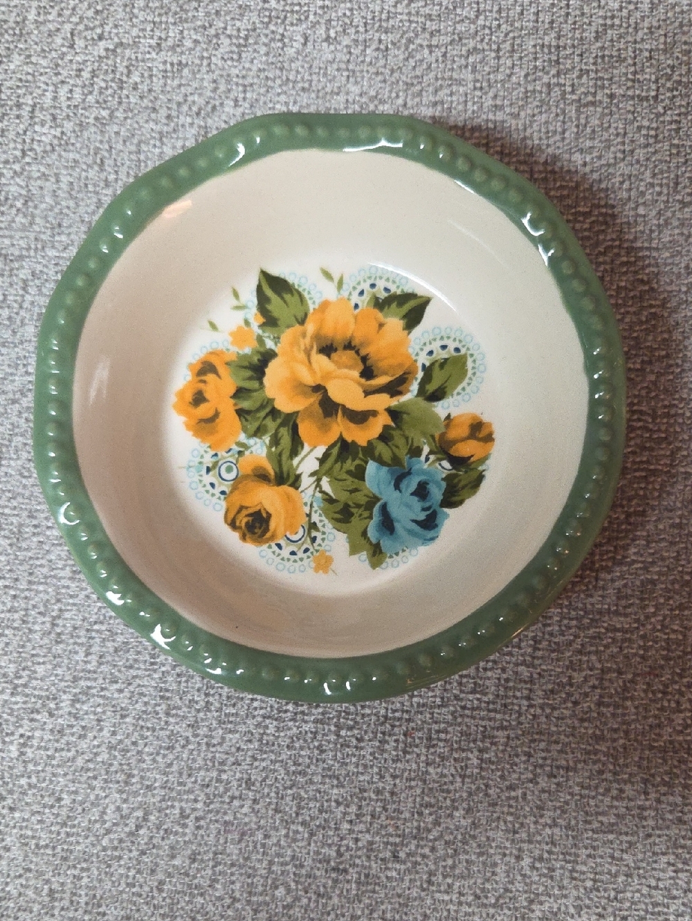 The Pioneer Woman Green Ceramic Mini Pie Pan